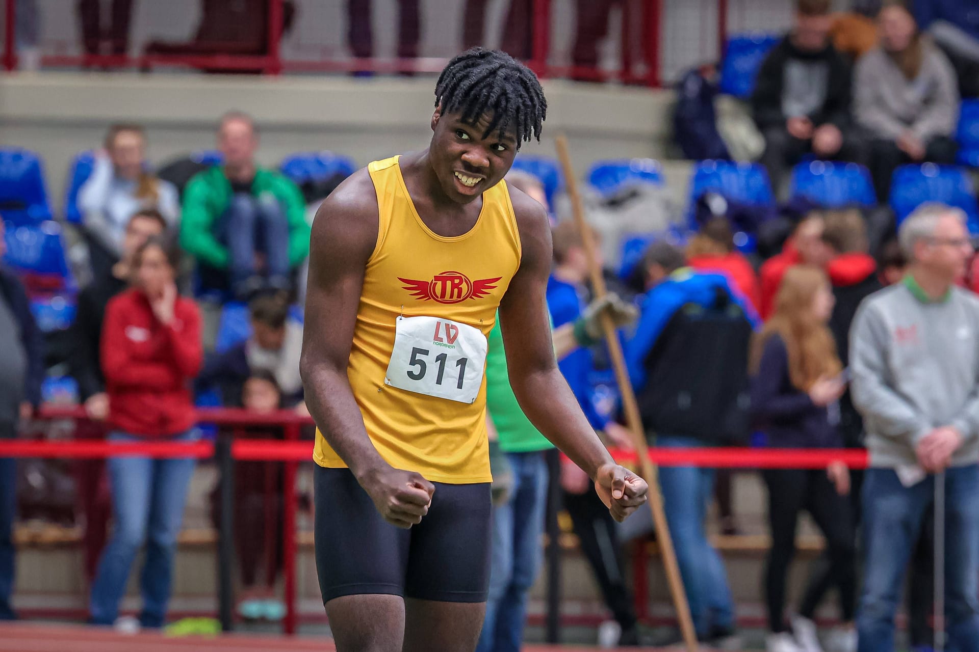 Daniel Odeh, Mitglied der Tracksrunner (Archivbild): Der Sportverein aus Bonn muss sich seit seinem Bestehen gegen Angriffe von Rechtsextremen wehren.