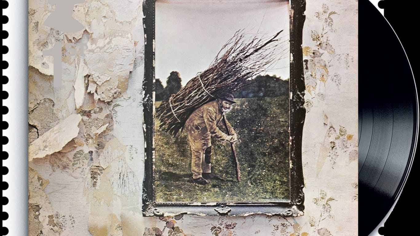 Eines der bestverkauften Alben der Rockgeschichte: "Led Zeppelin IV": Jetzt wurde Mann auf dem Foto identifiziert.