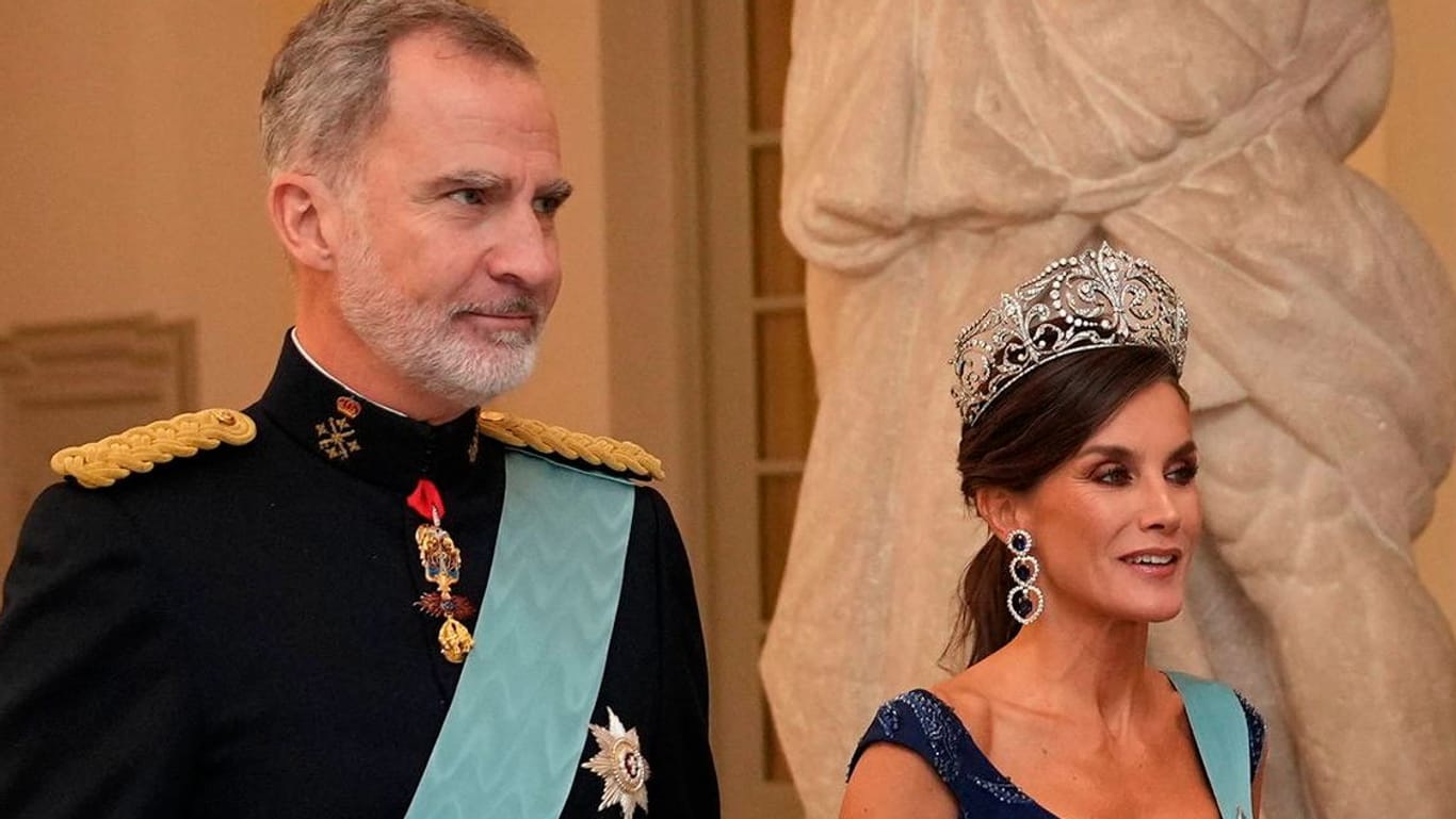 König Felipe VI. und Königin Letizia: Die beiden sind für drei Tage in Dänemark.