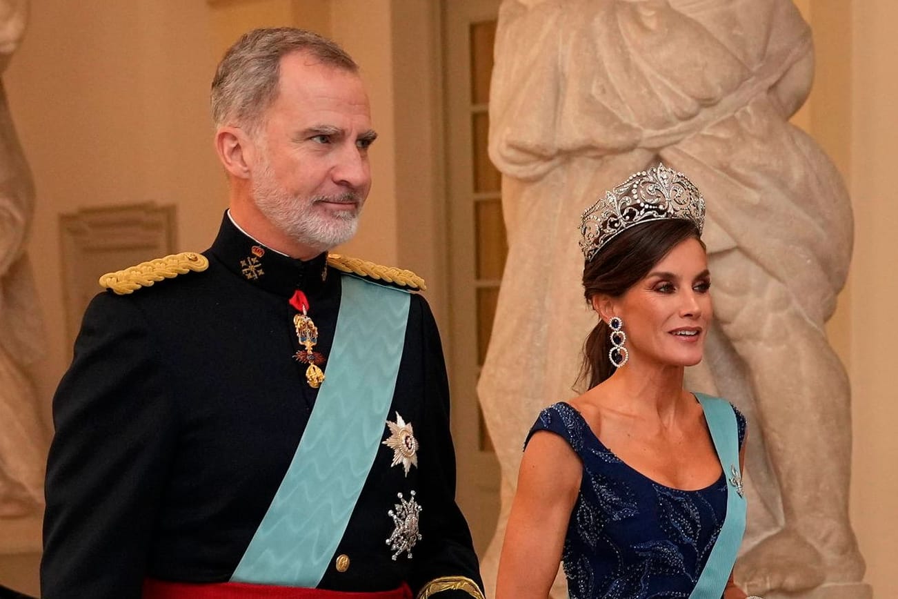 König Felipe VI. und Königin Letizia: Die beiden sind für drei Tage in Dänemark.