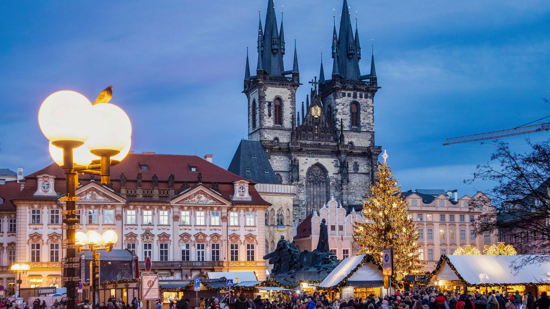 Weihnachtsmarkt in Prag: Mitten in der Innenstadt ist es besonders schön.