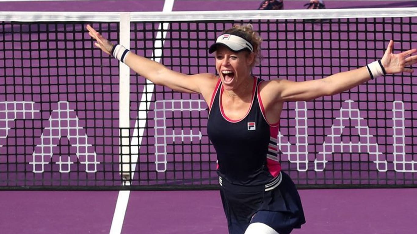 Laura Siegemund: Sie siegte bei den WTA-Finals an der Seite von Wera Swonarewa.