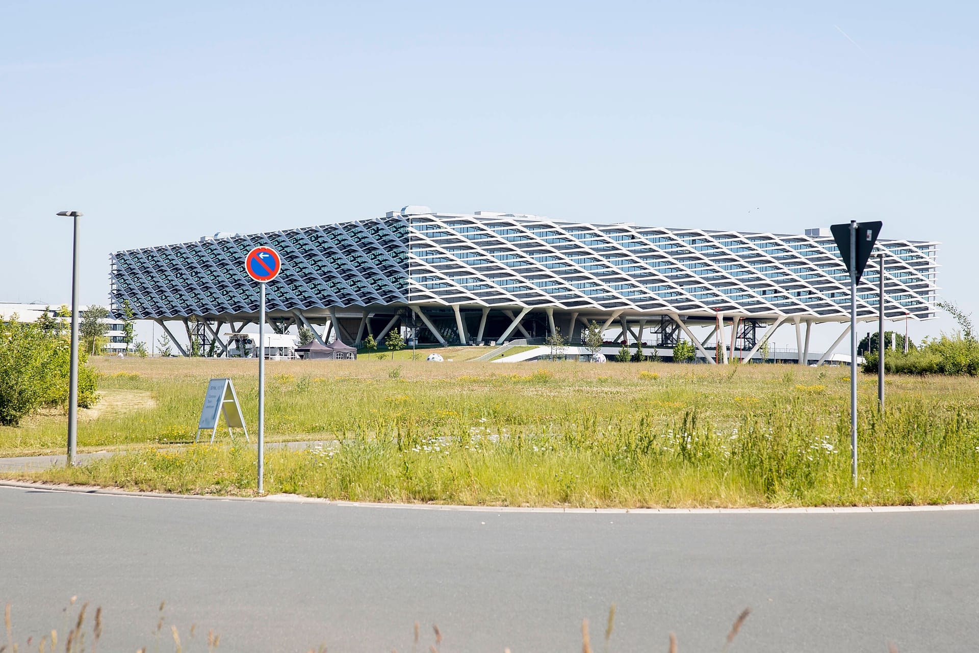 Das Adidas-Verwaltungsgebäude in Herzogenaurach.