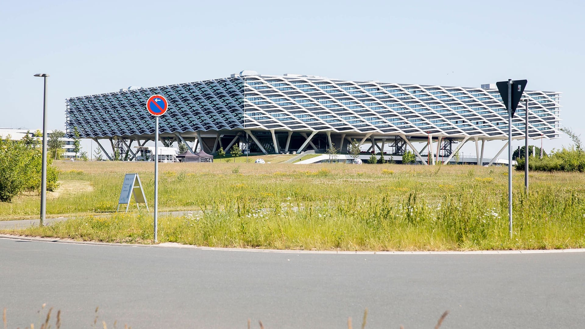 Das Adidas-Verwaltungsgebäude in Herzogenaurach.