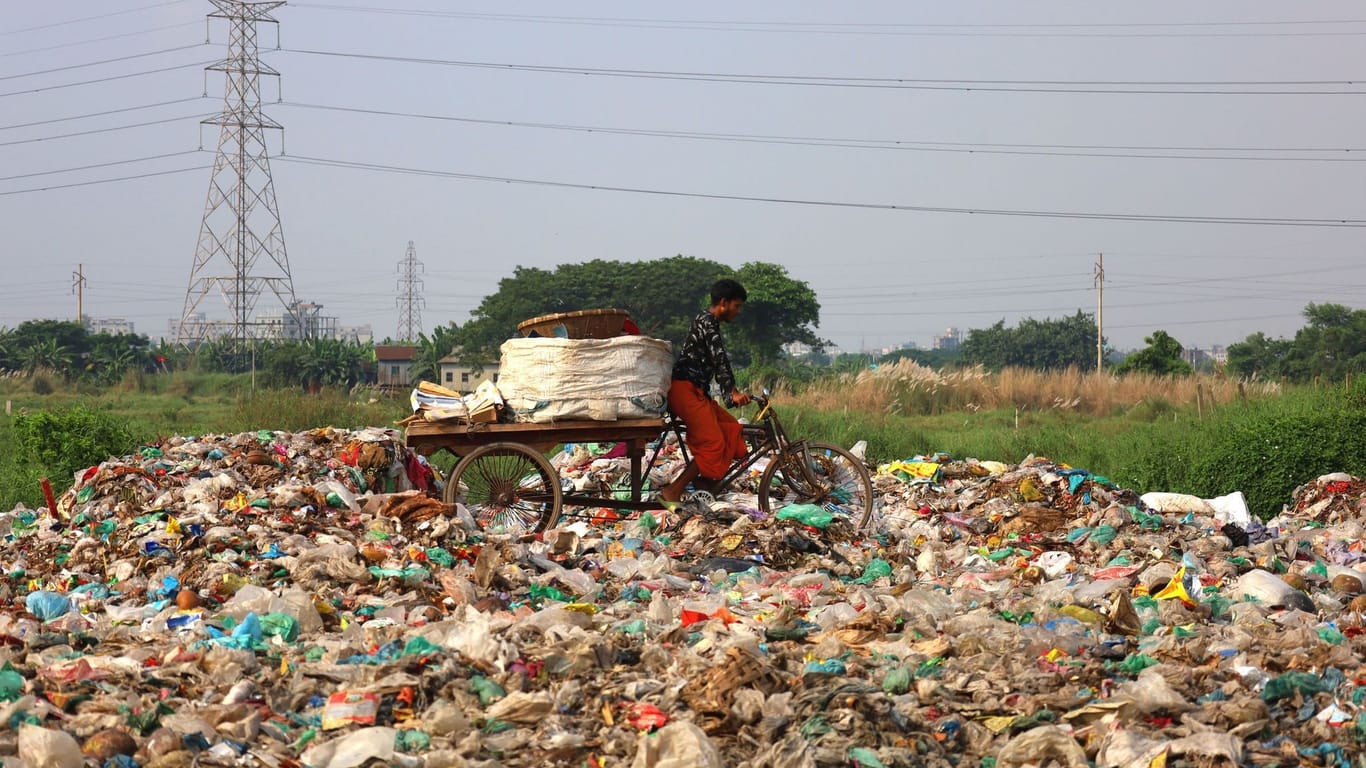 Mülldeponie in Bangladesch