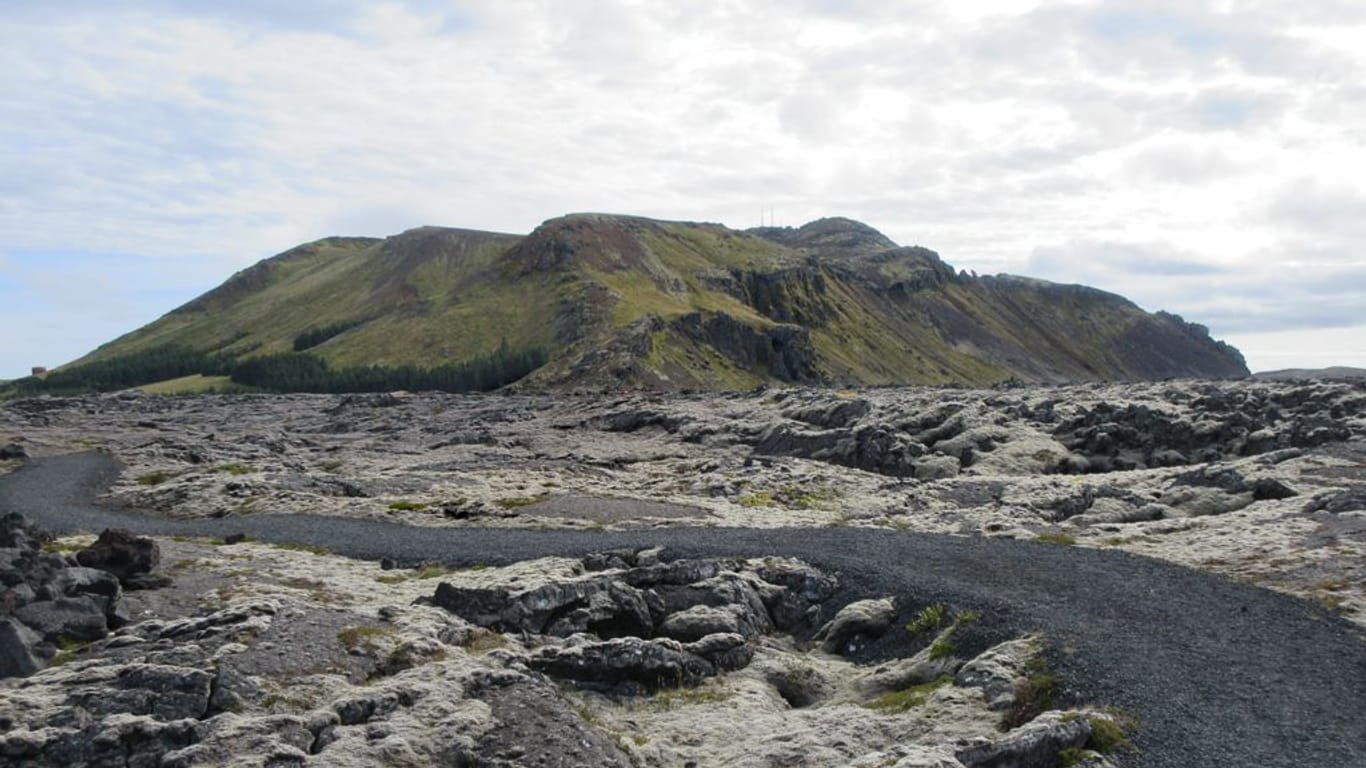 Der Berg Thorbjorn auf Island