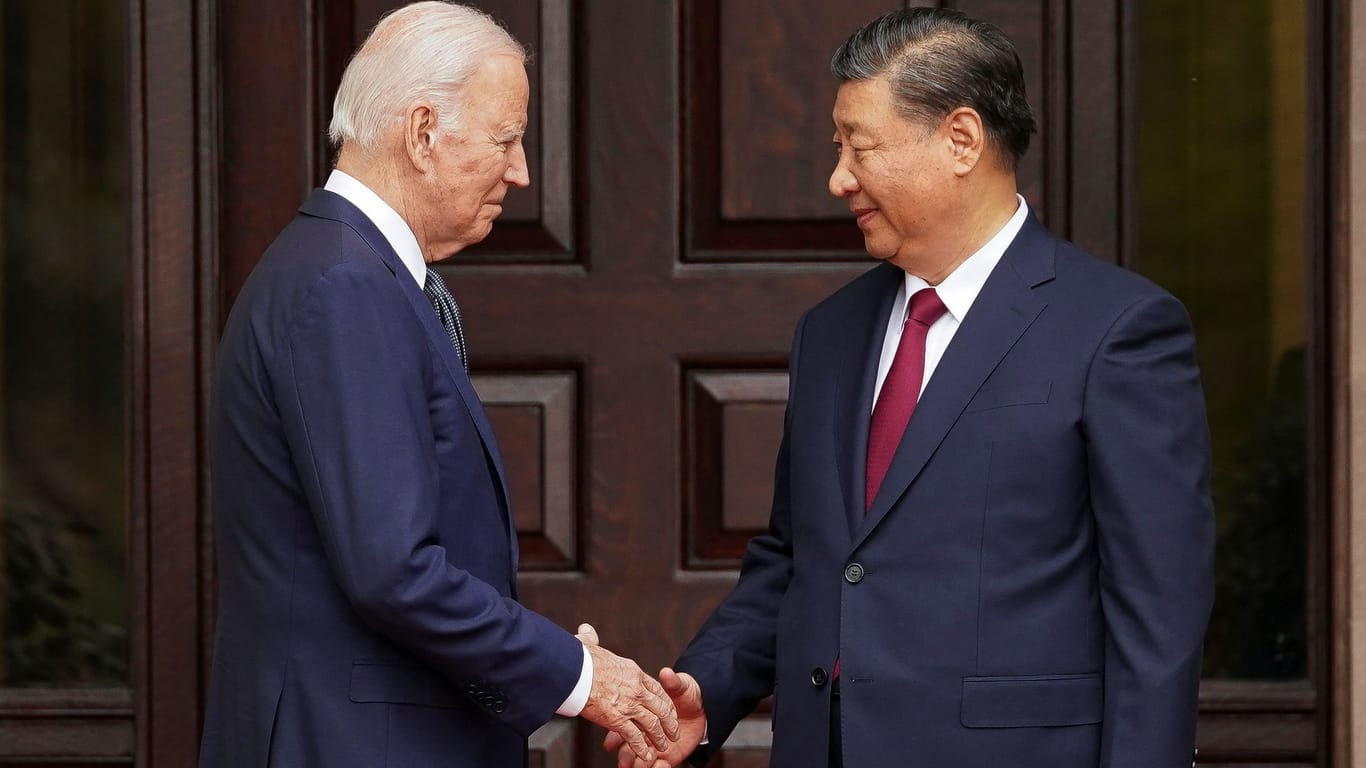 Treffen in der globalen Krise: Joe Biden und Xi Jinping in San Francisco.
