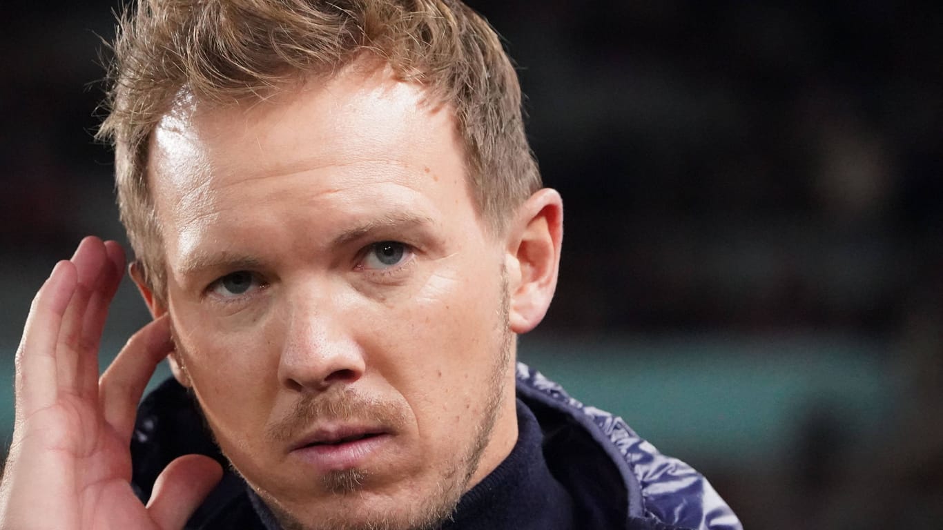Soll viele Ideen haben, vielleicht zu viele: Bundestrainer Julian Nagelsmann (Archivbild).