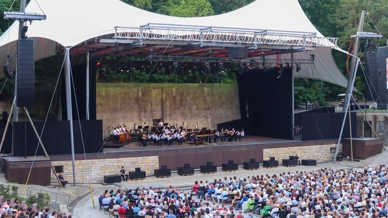 Konzert in der Berliner Waldbühne