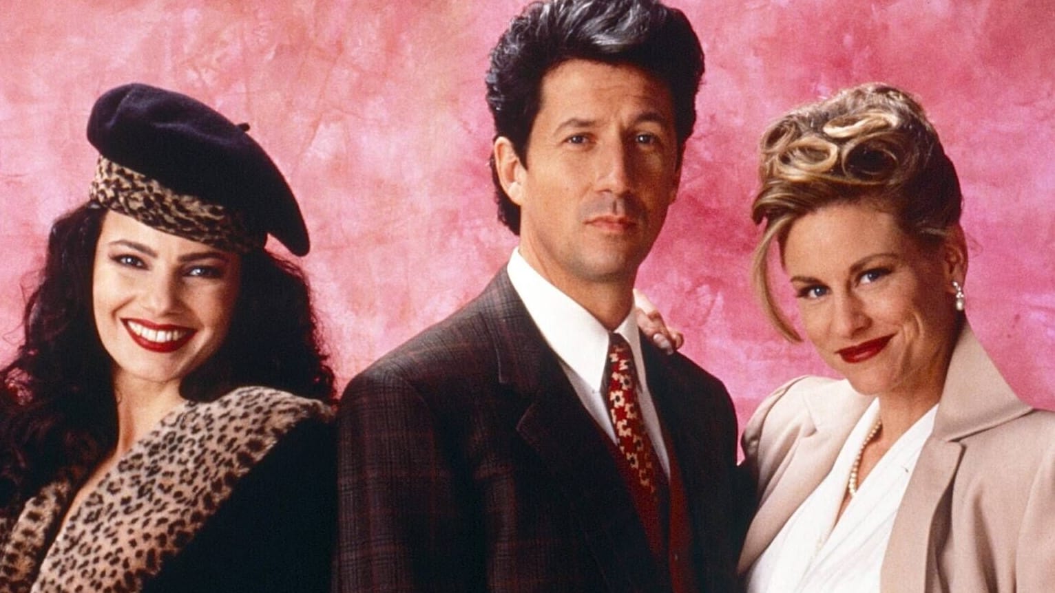 Die Stars aus "Die Nanny": Fran Drescher, Charles Shaughnessy und Lauren Lane.