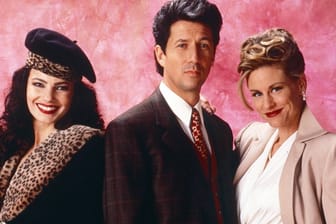 Die Stars aus "Die Nanny": Fran Drescher, Charles Shaughnessy und Lauren Lane.