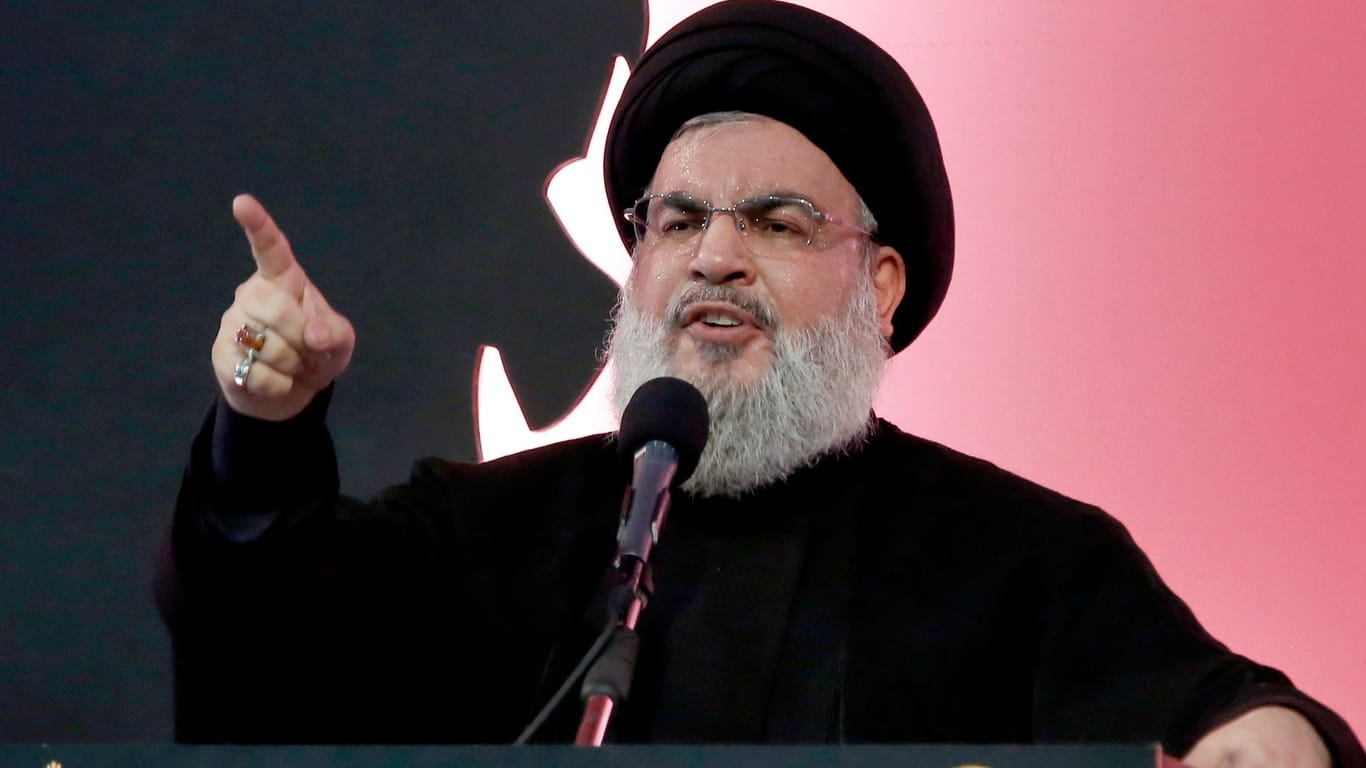 Hassan Nasrallah, Hisbollah-Chef (Archivbild): Seine Rede wird live übertragen werden.