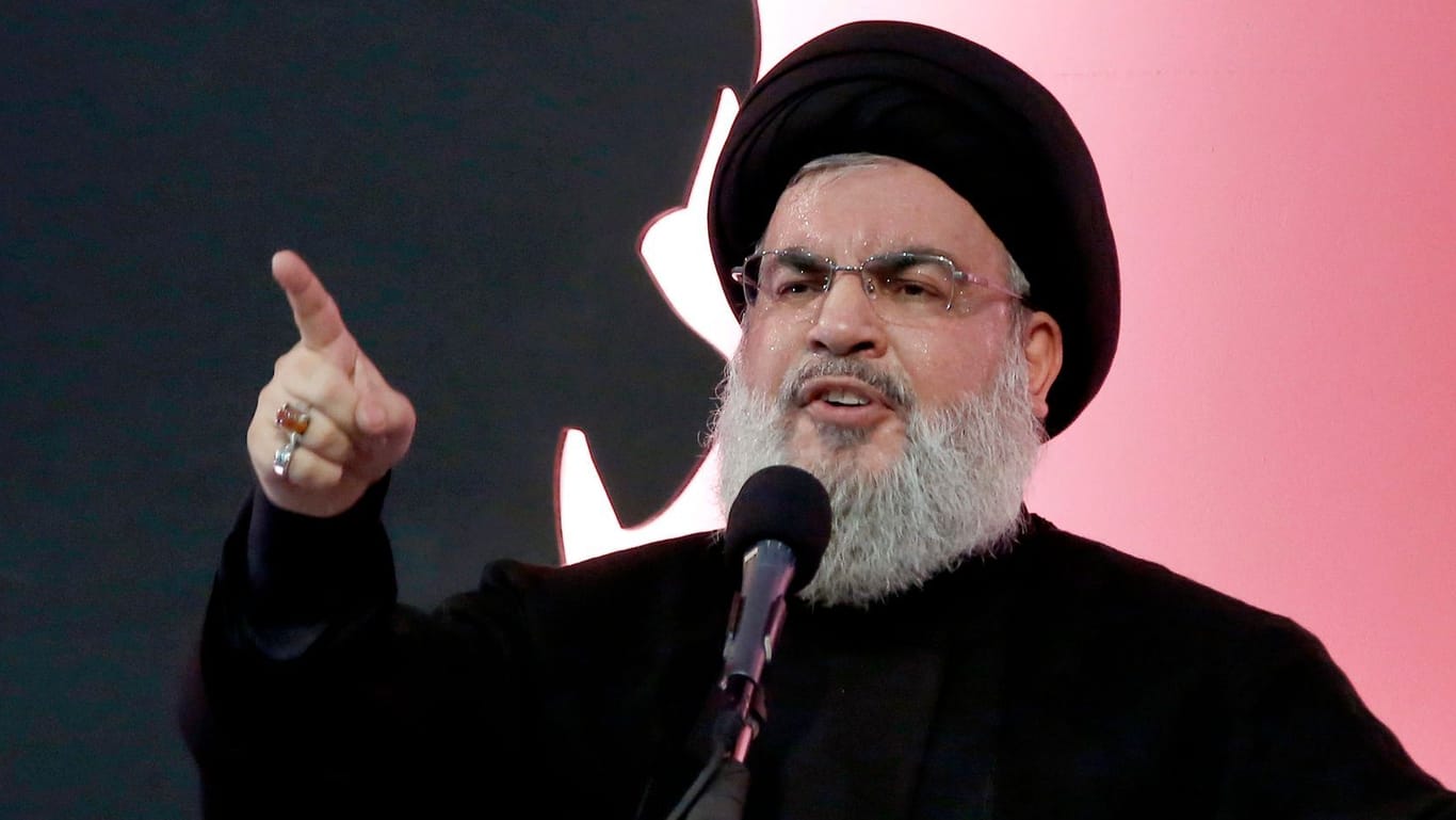 Hassan Nasrallah, Hisbollah-Chef (Archivbild): Seine Rede wird live übertragen werden.