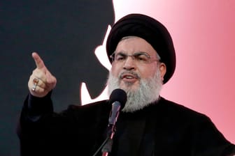 Hassan Nasrallah, Hisbollah-Chef (Archivbild): Seine Rede wird live übertragen werden.