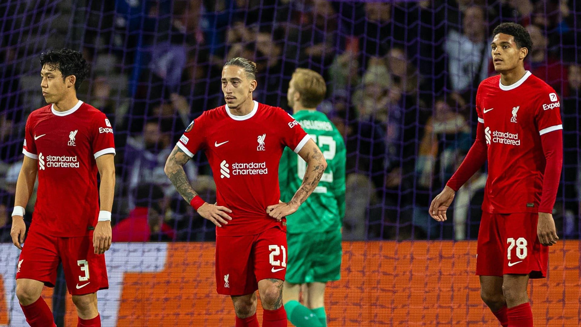 Ratlosigkeit: Die Liverpool-Stars zeigten gegen Toulouse eine biedere Leistung.