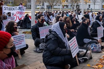 Protest gegen Israel an der Universität der Künste in Berlin (UdK): "Israel ist für viele Linke die perfekte Projektionsfläche", sagt Hanna Veiler, JSUD-Präsidentin.