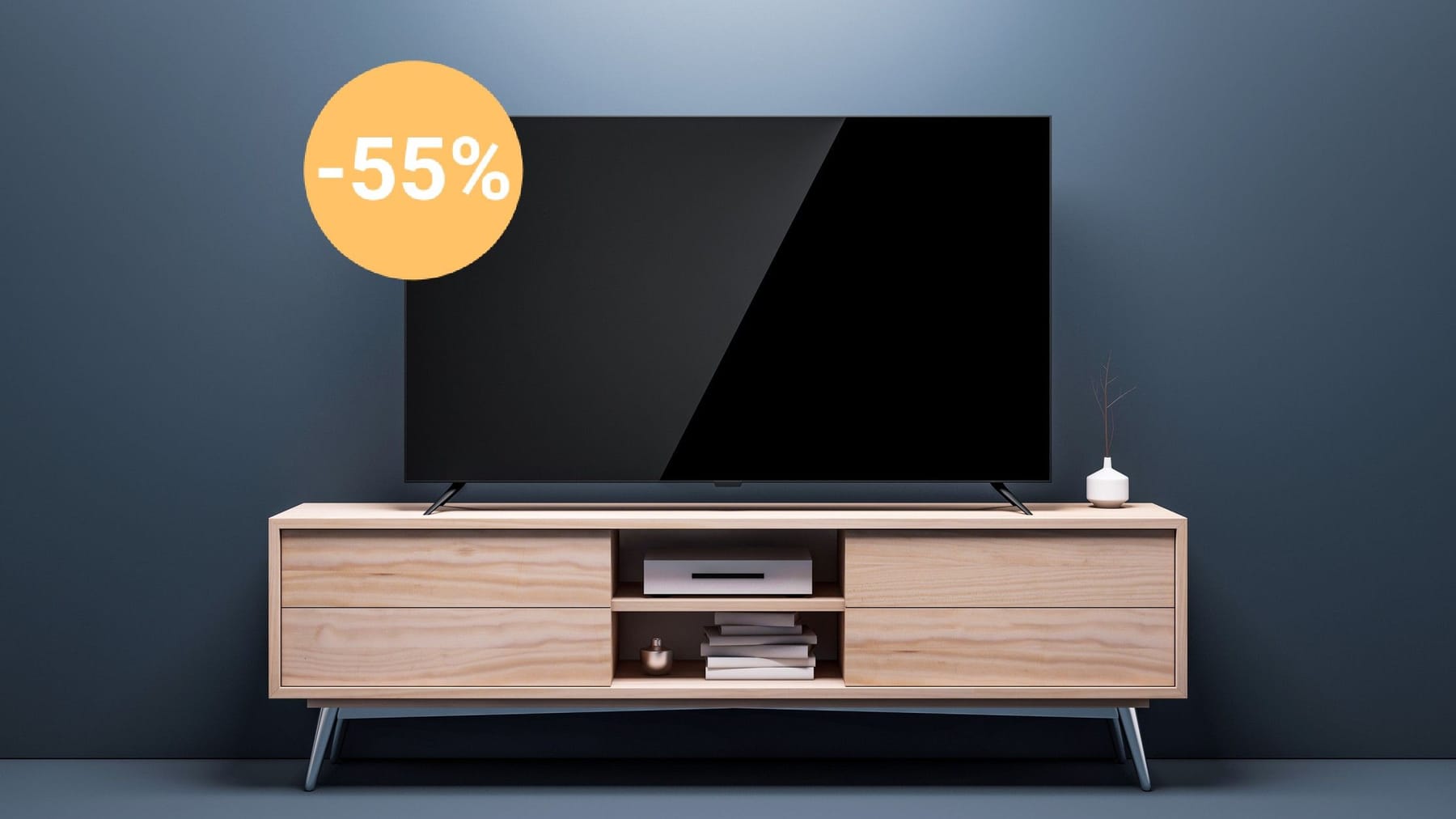 für mit 4K-Fernseher reduziert Lidl-Deal: 479 Euro – 65 Zoll XXL-Smart-TV