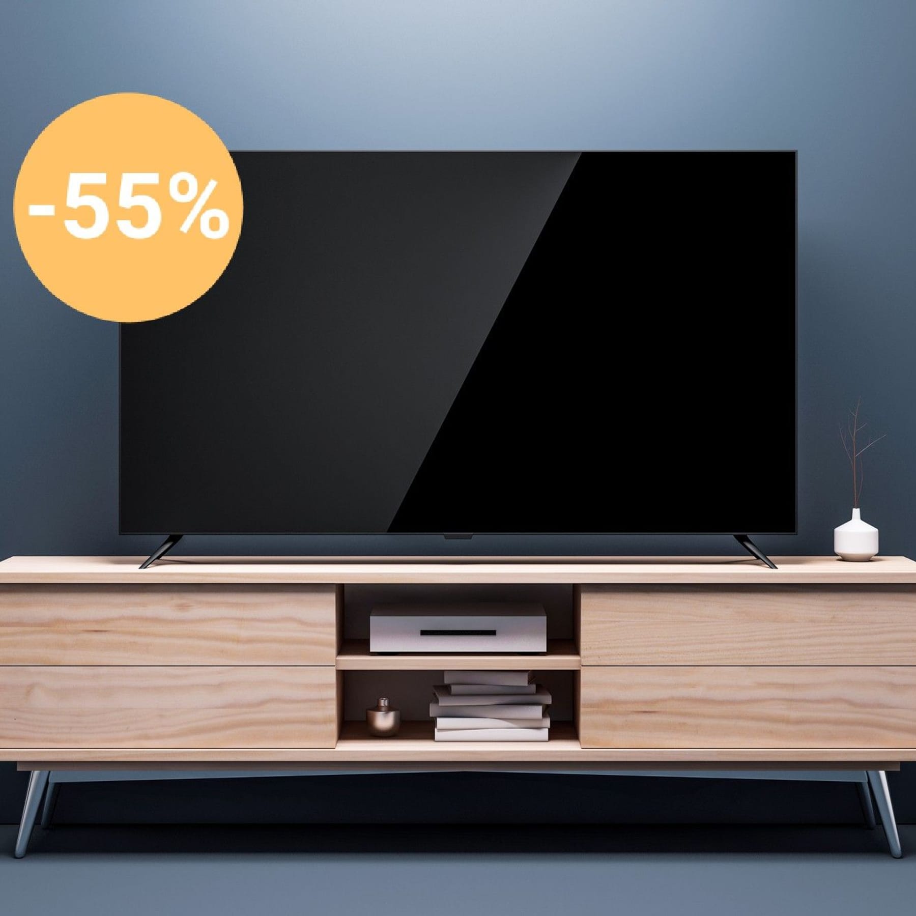 Lidl: 65-Zoll-4K-TV reduziert — Deal für XXL-Fernseher im Euro 479