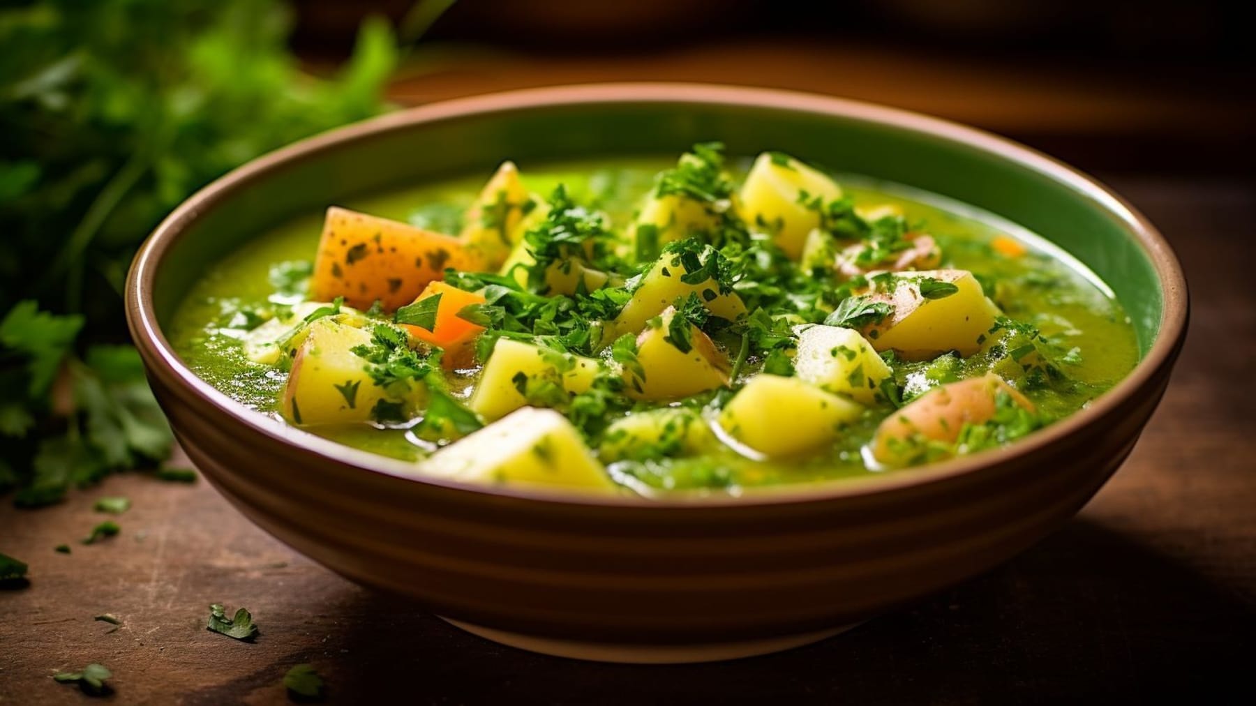 Vegetarische Erbsensuppe für kalte Tage – einfaches Rezept