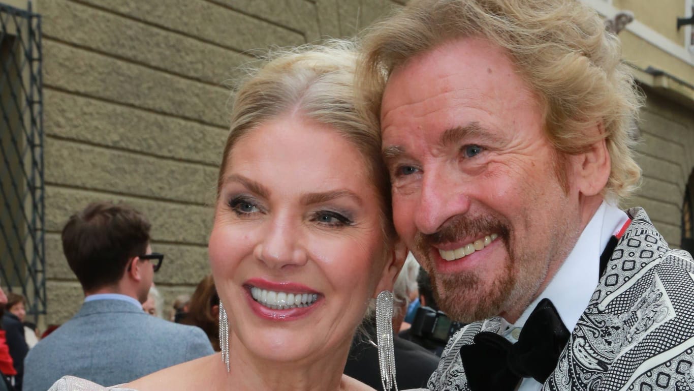 Karina Mroß und Thomas Gottschalk: Die beiden zeigten sich 2019 erstmals öffentlich als Paar.