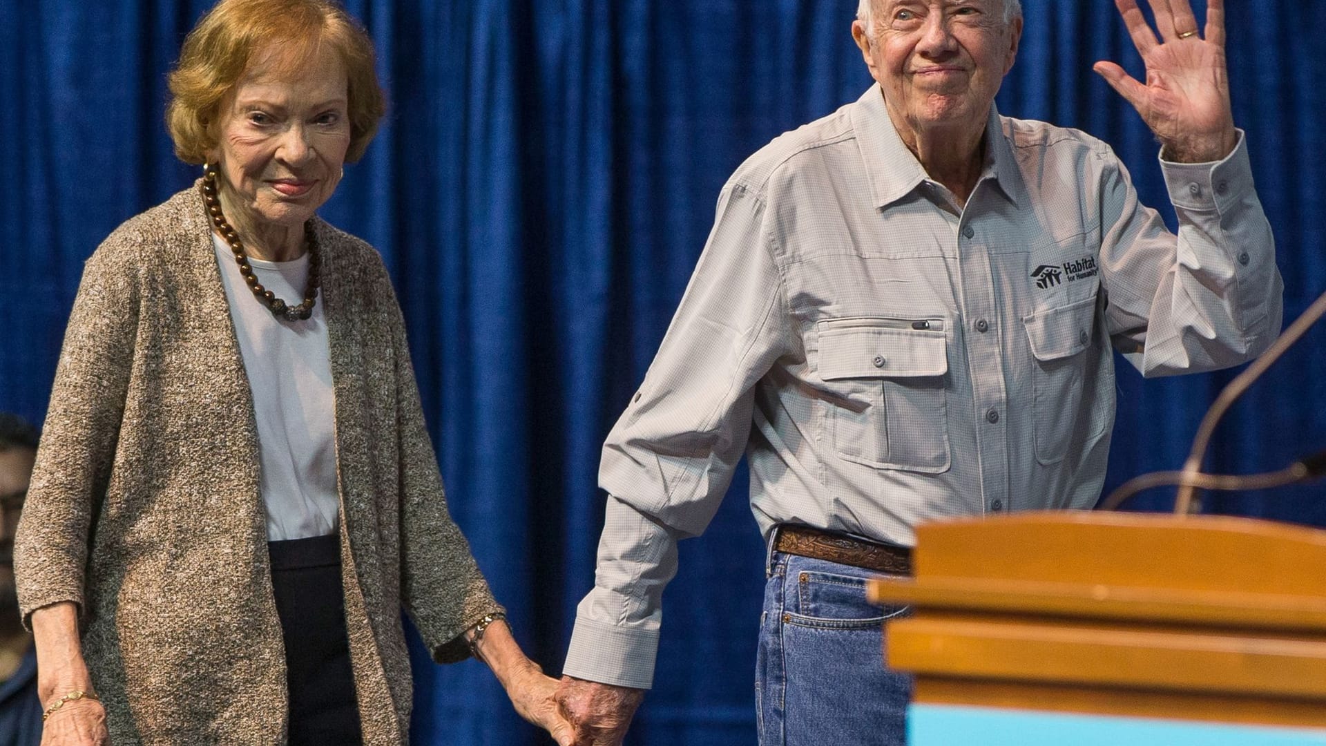 Jimmy und Rosalynn Carter