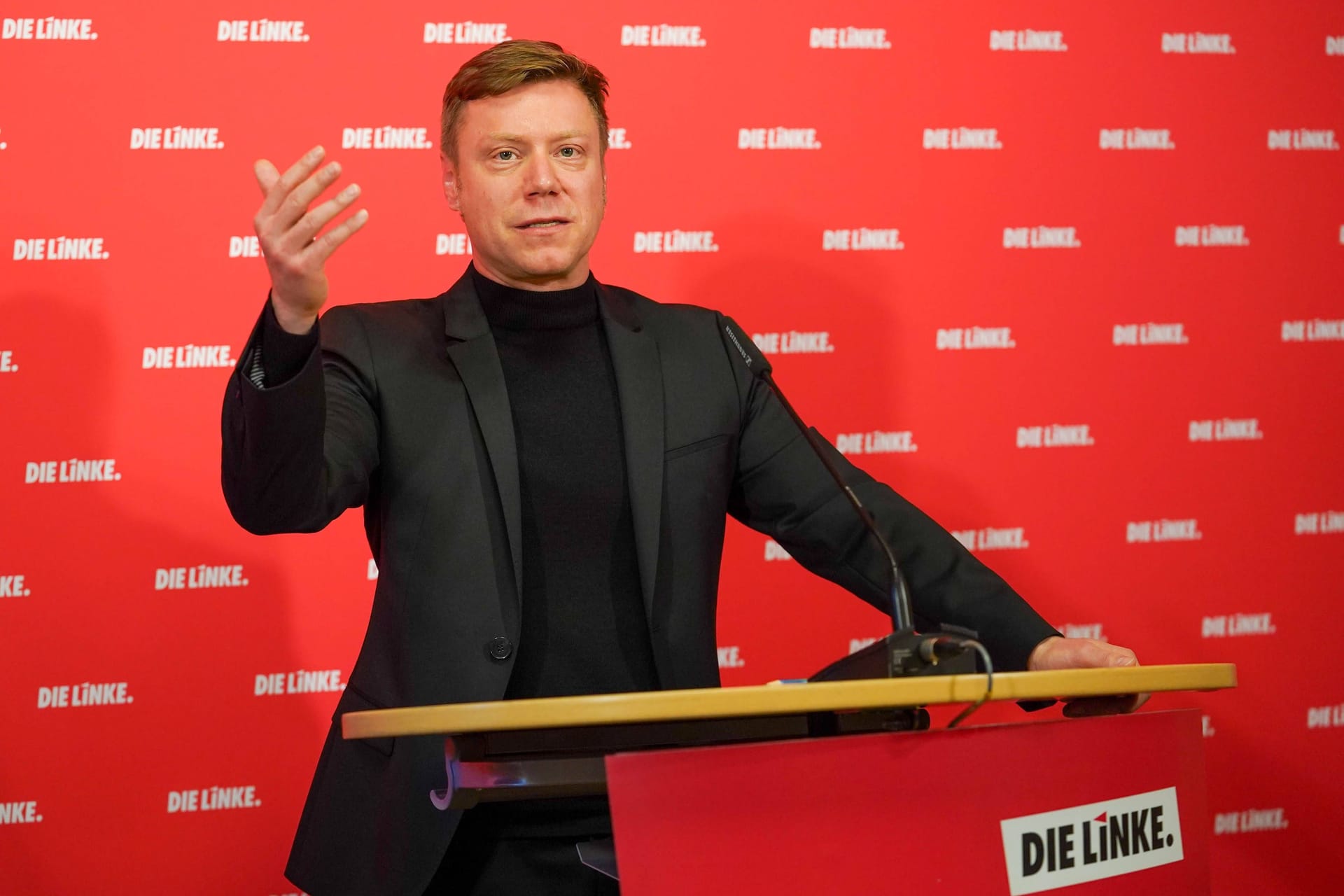 Linken-Chef Martin Schirdewan fordert eine soziale Umverteilung.