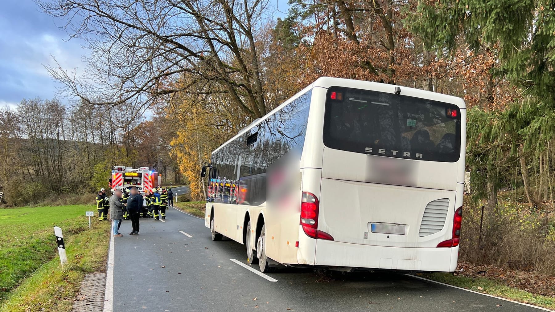 Verkehr | Acht Verletzte Schüler Bei Busunfall In Mittelfranken