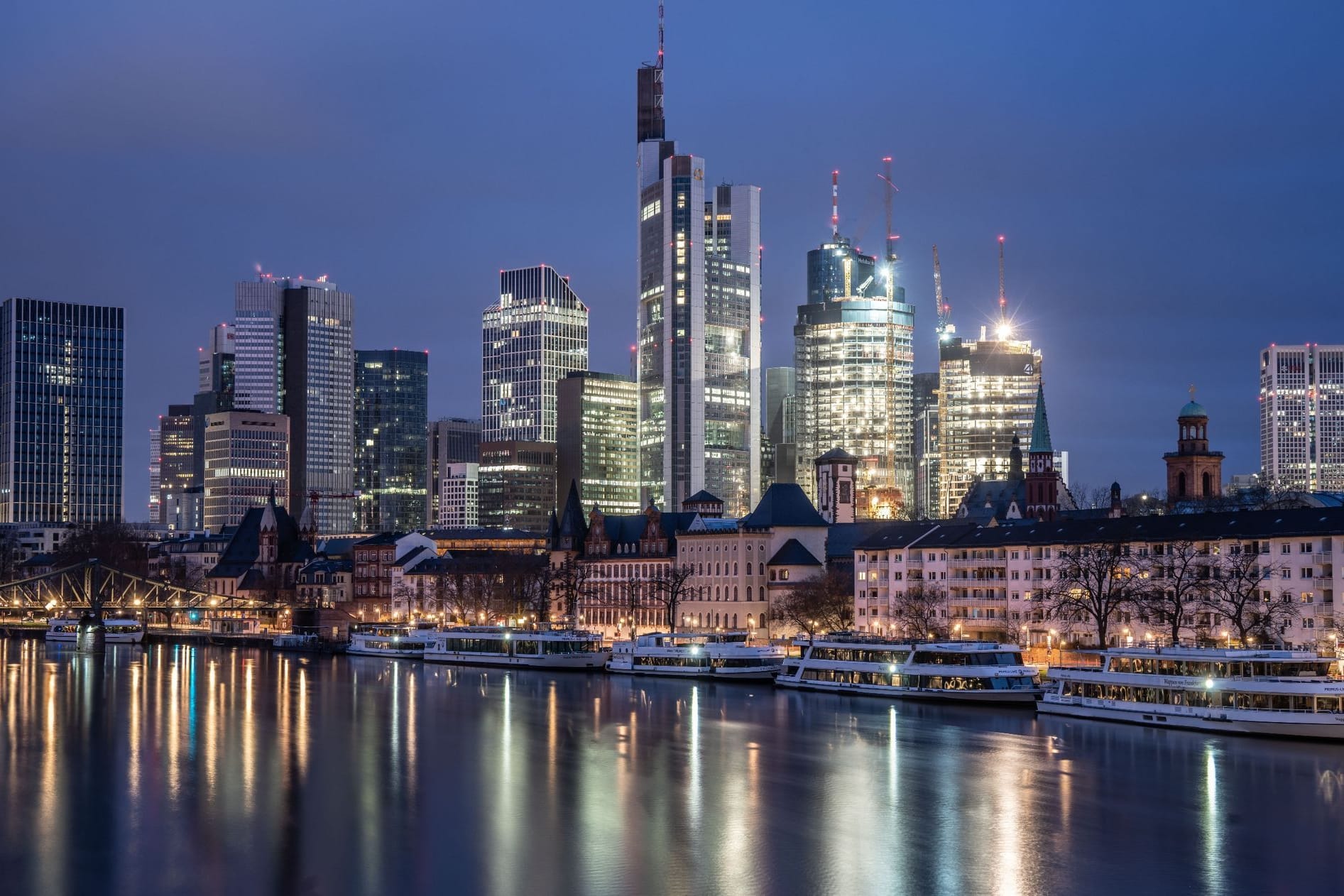 Frankfurter Banken-Skyline