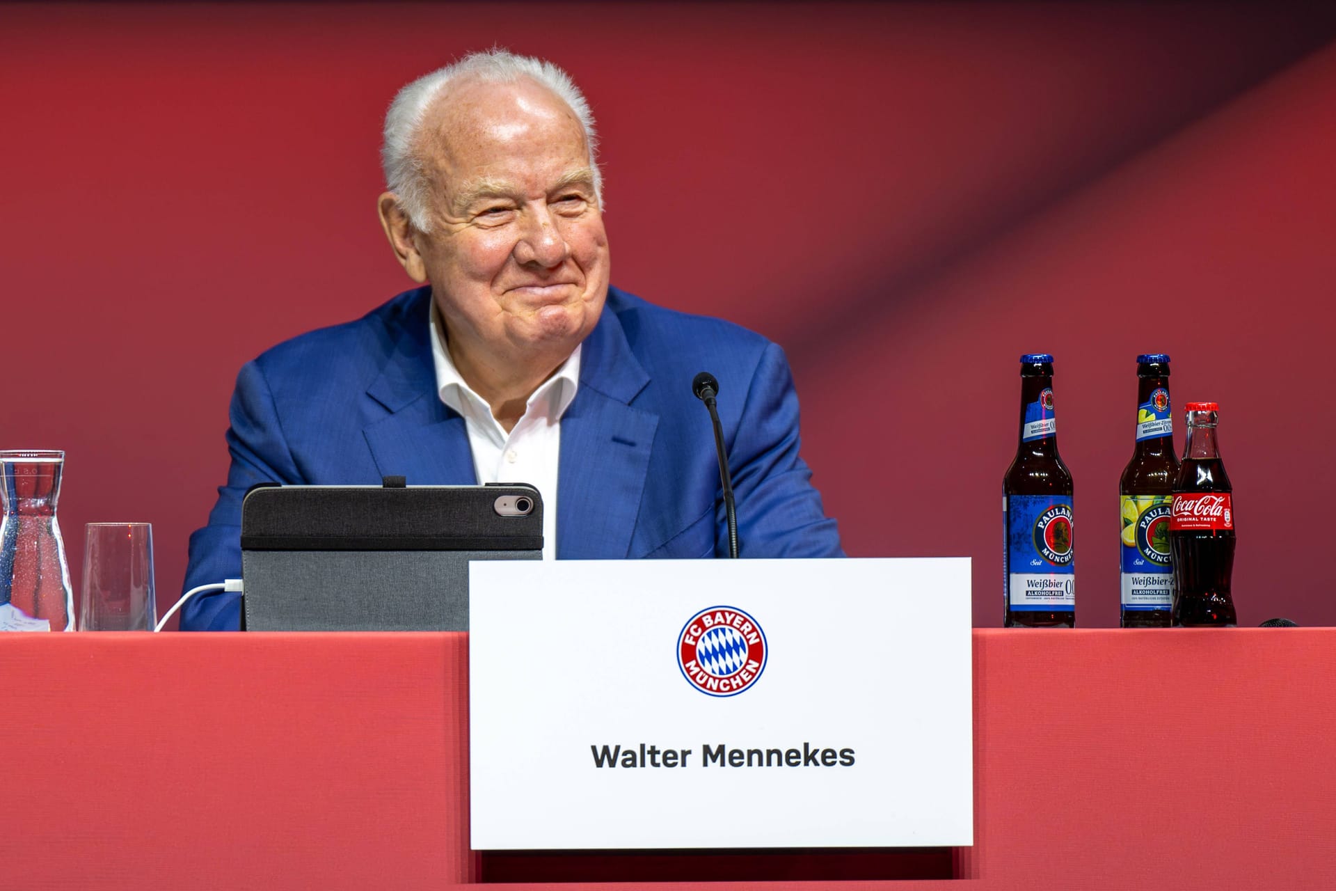 Walter Mennekes, zweiter Vizepräsident des FC Bayern.