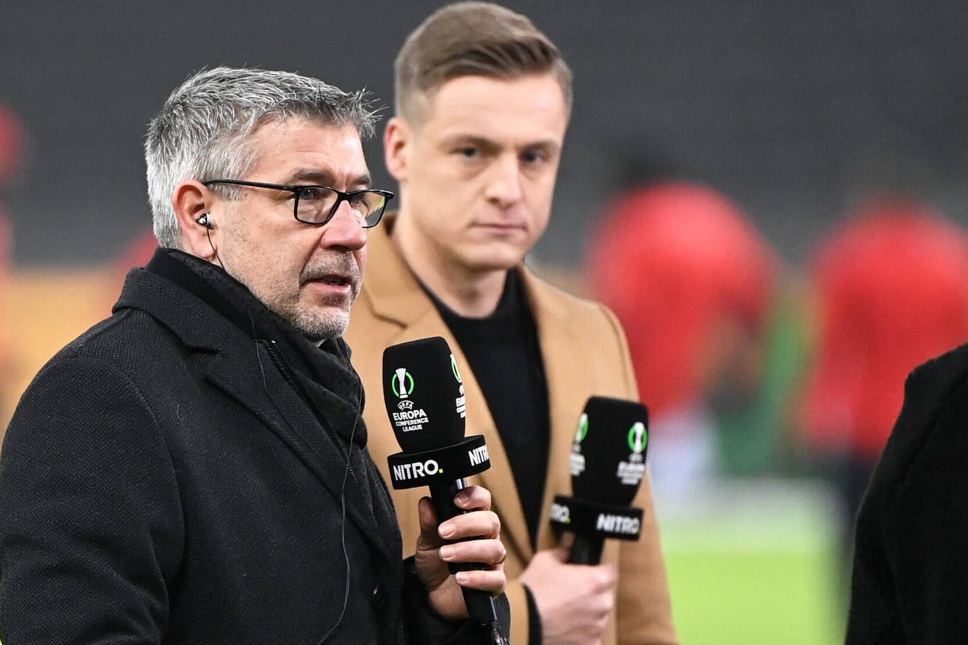 Urs Fischer (l.) und Felix Kroos: Gemeinsam feierten die beiden 2019 noch den Aufstieg von Union Berlin in die Bundesliga.