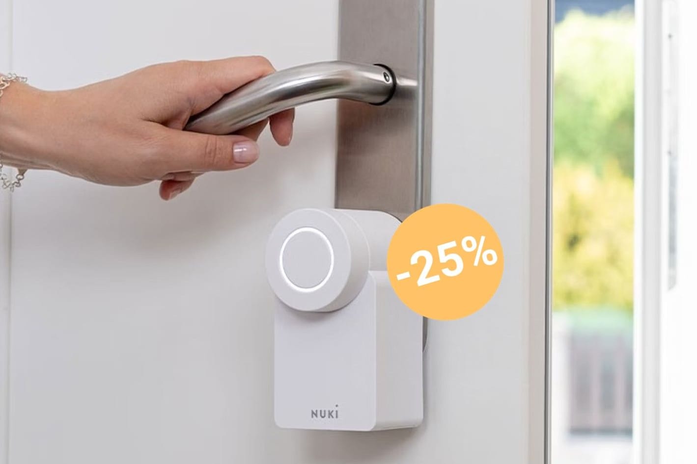 Black Friday 2023: Das Nuki Smart Lock 3.0 sichern Sie sich jetzt bei Amazon zum Spitzenpreis im Angebot.