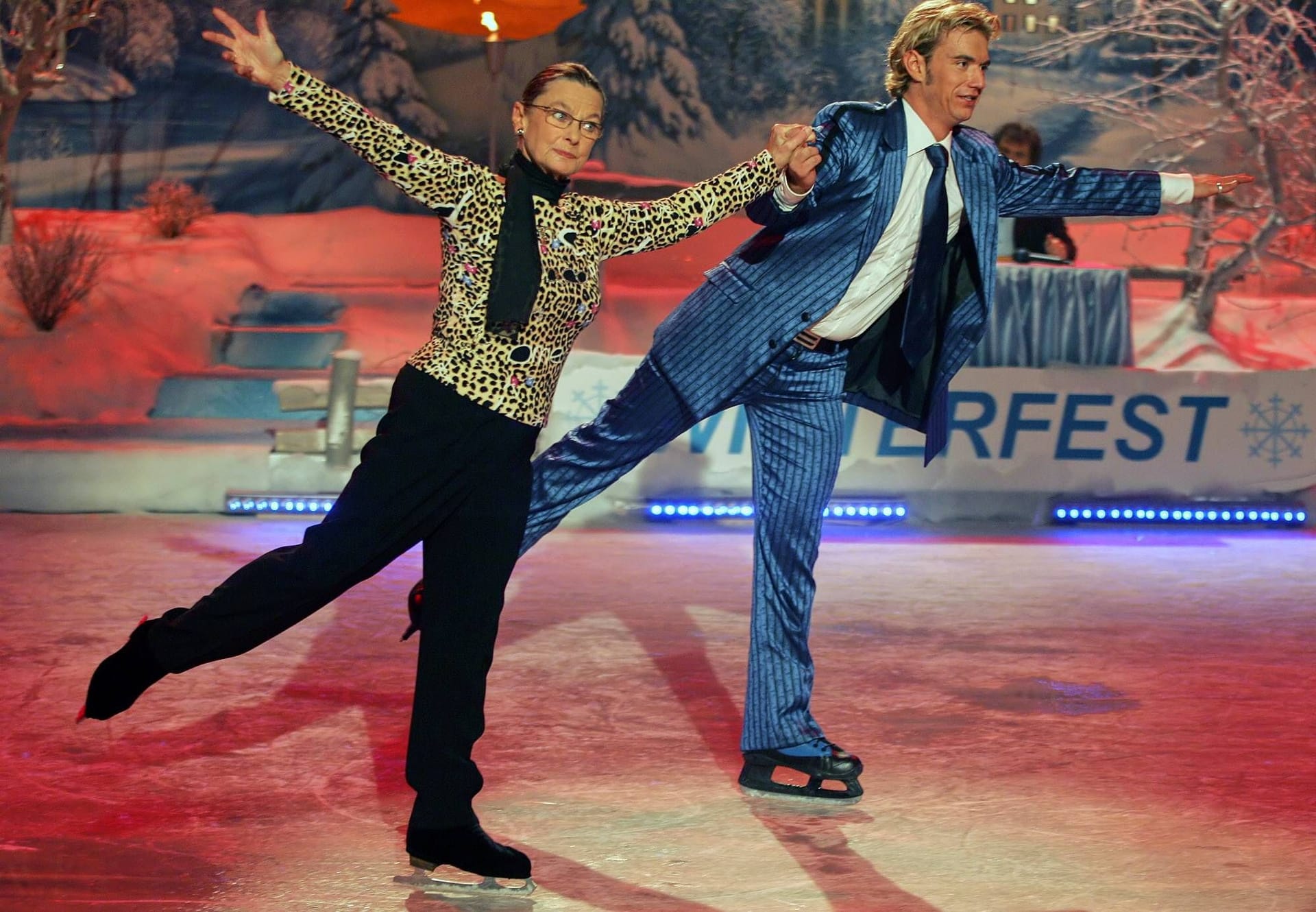 Jutta Müller und Florian Silbereisen: 2005 standen sie gemeinsam auf dem Eis.
