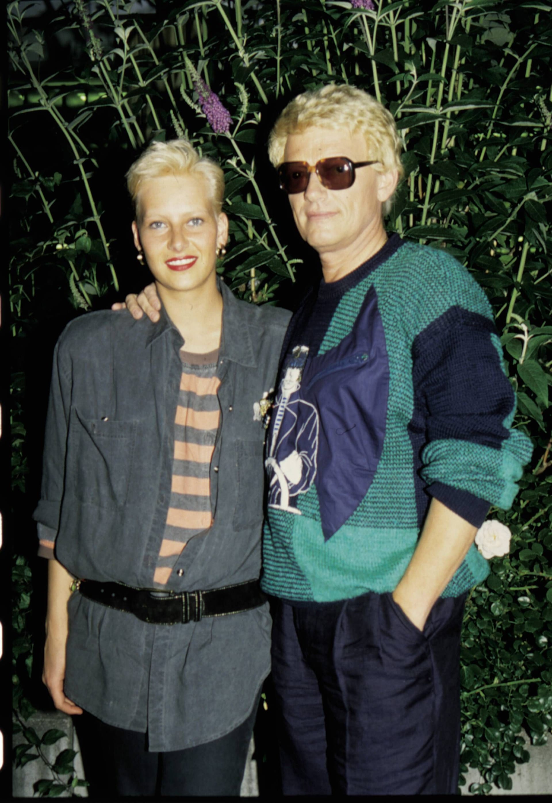 Heino und seine Tochter Petra um 1990