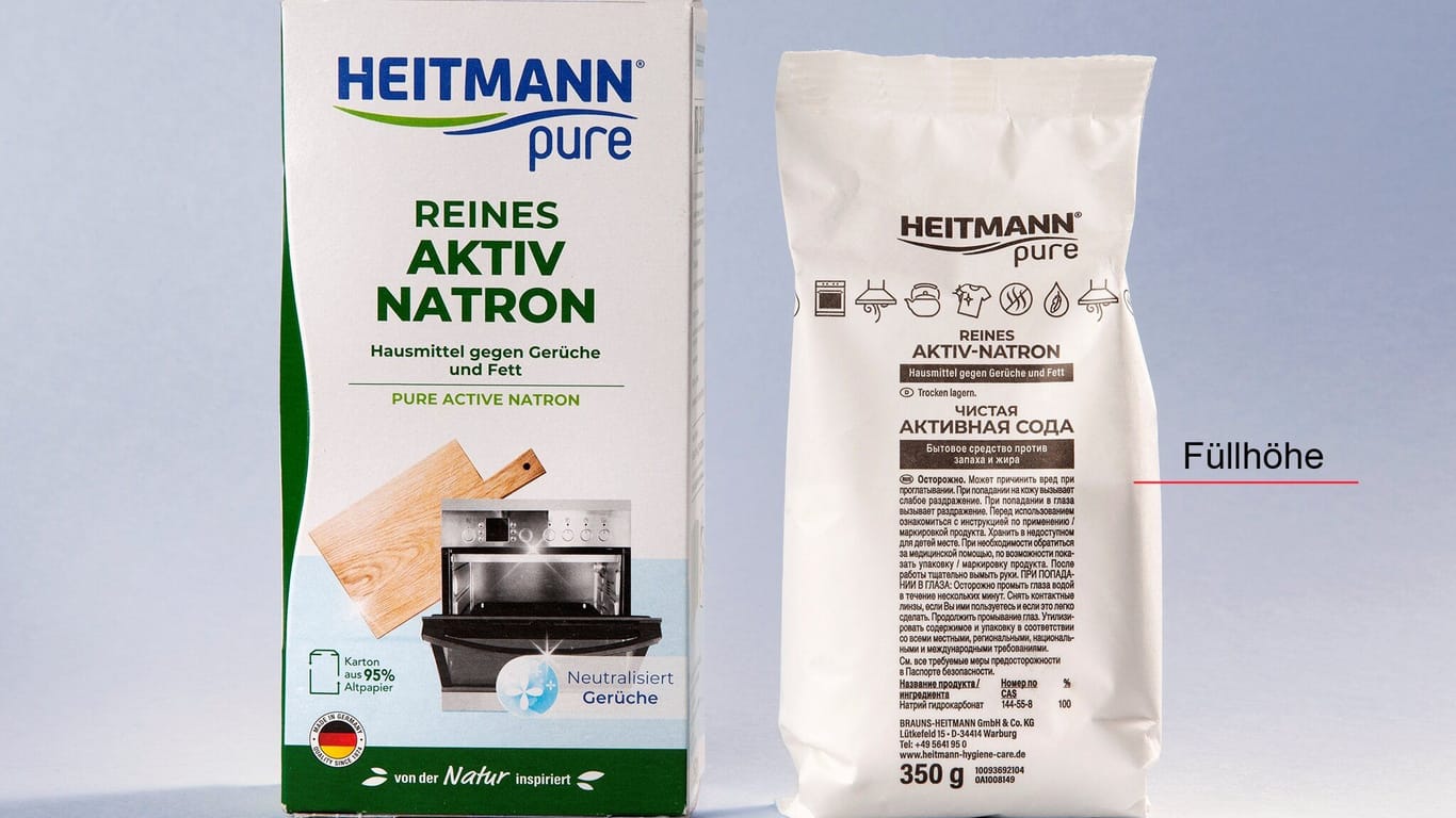 Aktiv Natron von Heitmann pure