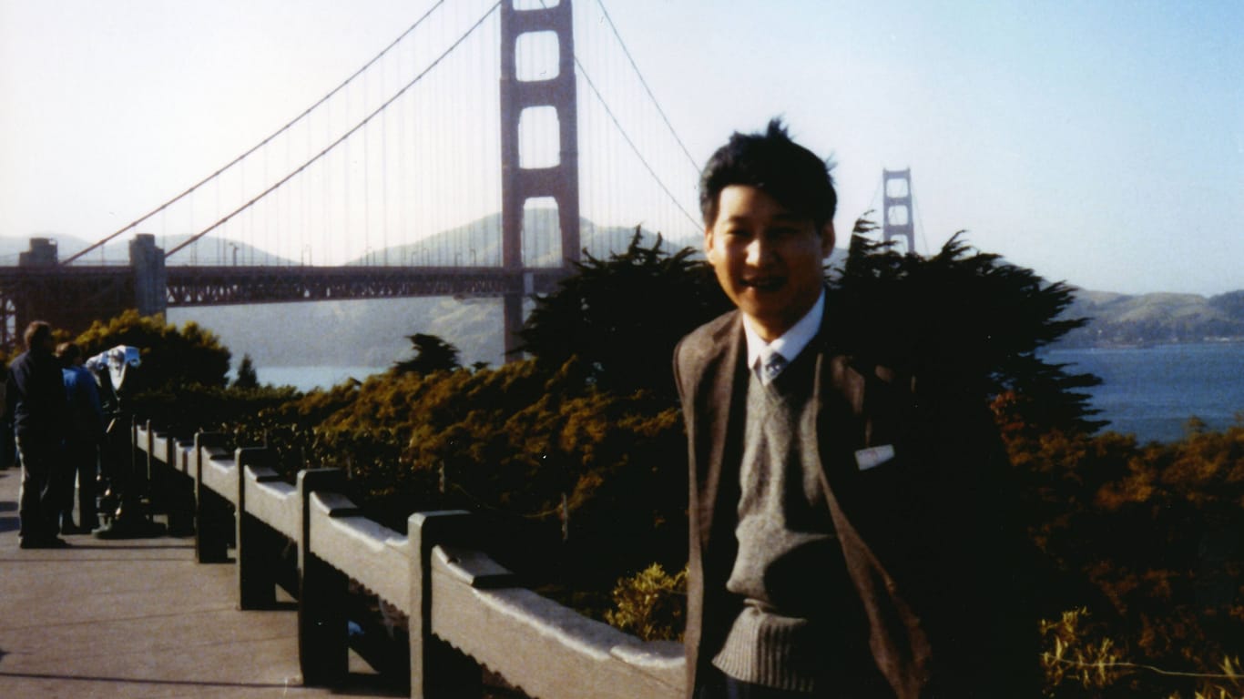 Erster Besuch: Xi Jingping in San Francisco im Jahr 1985 (Archivbild).
