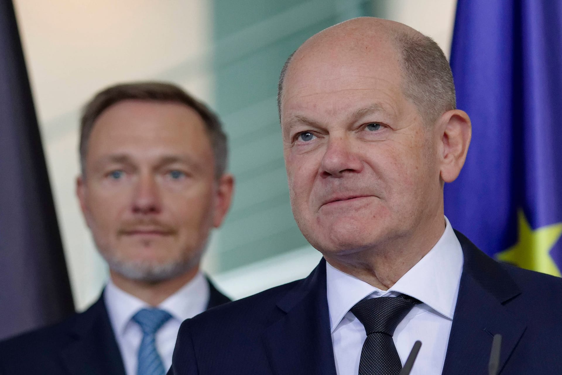 Olaf Scholz (Archivbild): Der Bundeskanzler glaubt, dass fehlendes Bauland eines der größten Probleme der Bauwirtschaft seien.