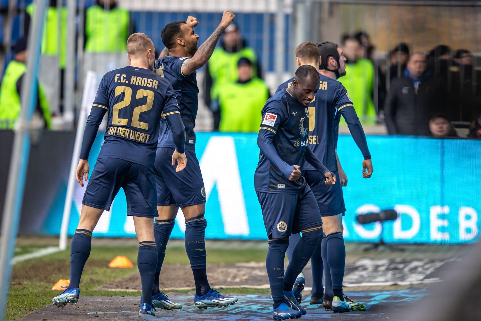 Rostock holte drei Punkte in Magdeburg.