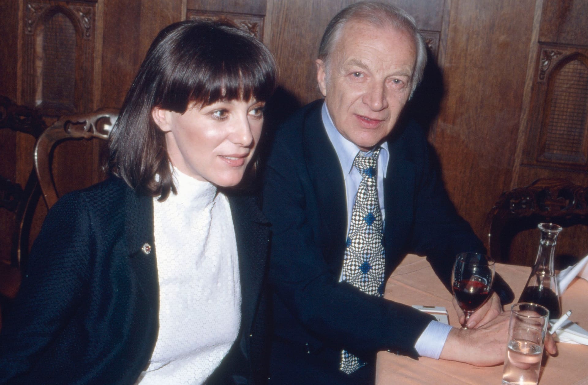 Heidelinde Weis mit ihrem langjährigen Ehemann Hellmuth Duna in den Achtzigern