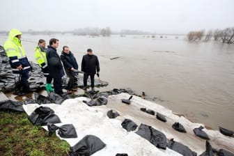 Hochwasser in Nordrhein-Westfalen - Oberhausen