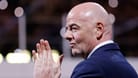 Gianni Infantino: Der Fifa-Präsident wird von Amnesty International kritisiert. Gianni Infantino: Der Fifa-Präsident wird von Amnesty International kritisiert.