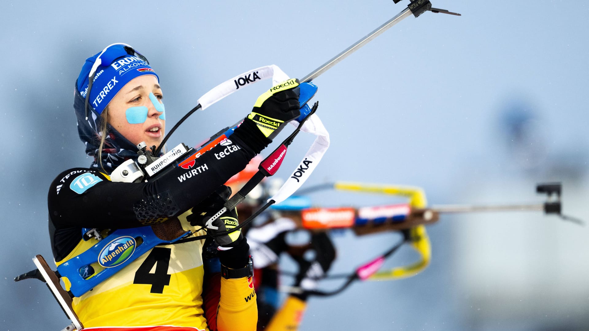 Franziska Preuß: Die Biathletin hat sich zurück gekämpft.