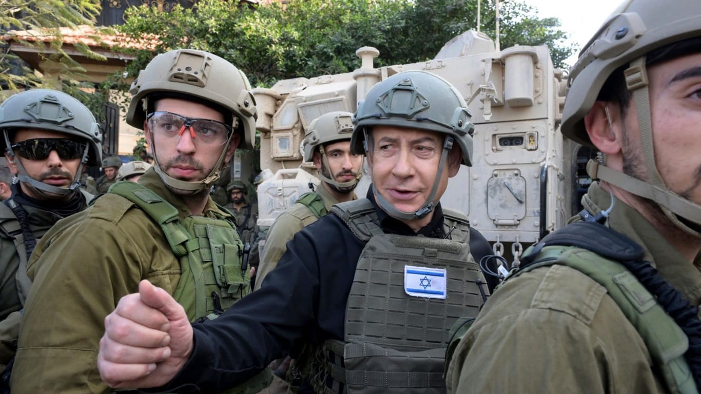 Nahostkonflikt - Netanyahu im Gazastreifen