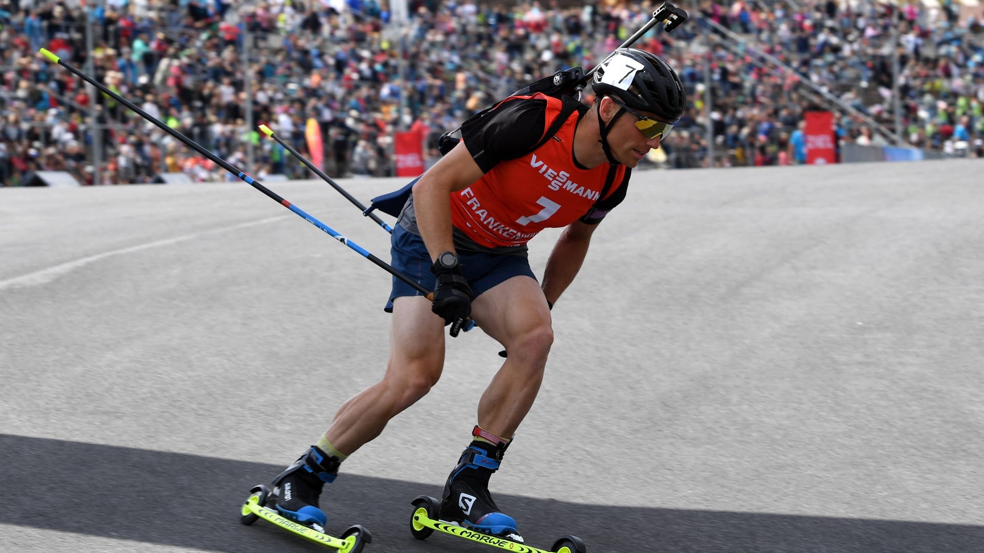 Lesser 2022 in Oberhof: Er kann sich auch in Zukunft eine Ausübung in den Städten vorstellen.