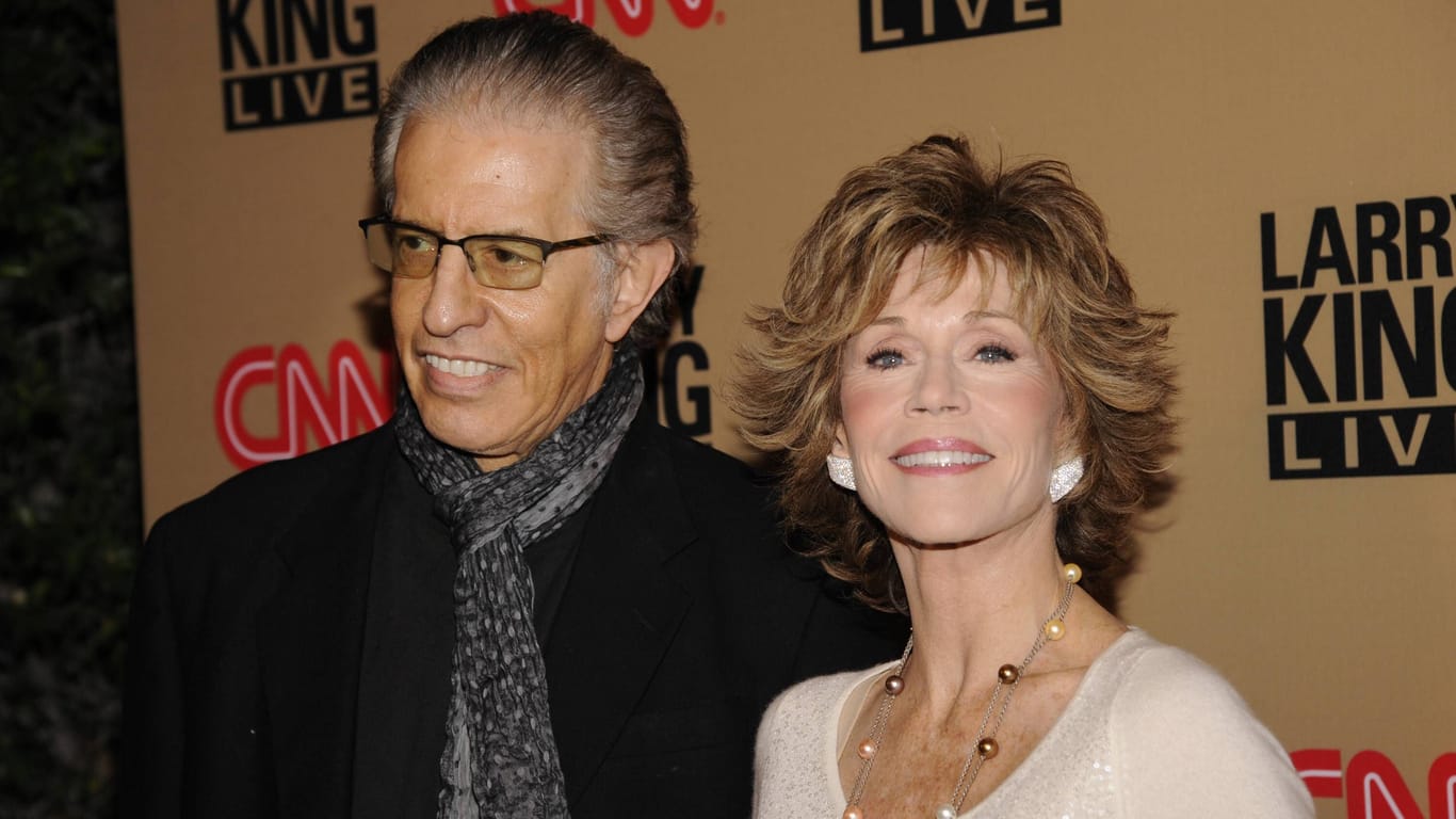 Richard Perry und Jane Fonda im Dezember 2010