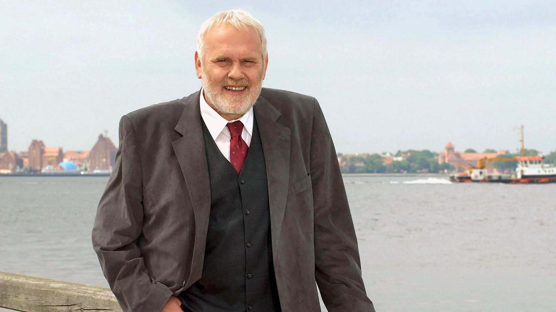 Gunther Emmerlich im Rahmen einer Sendung in Stralsund