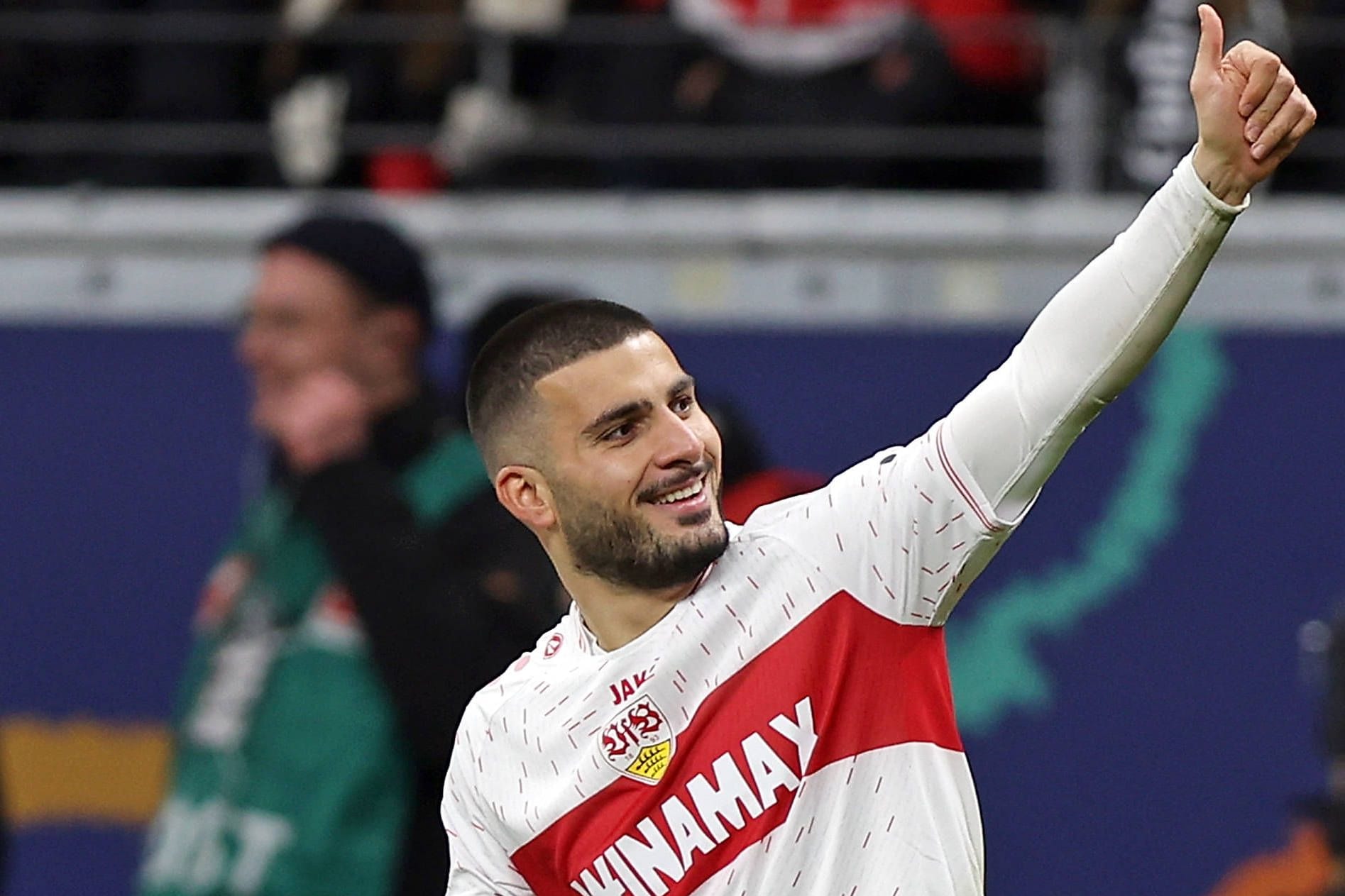 VfB-Stürmer Undav beim Jubel: Der Angreifer ist eine der Entdeckungen dieser Saison.