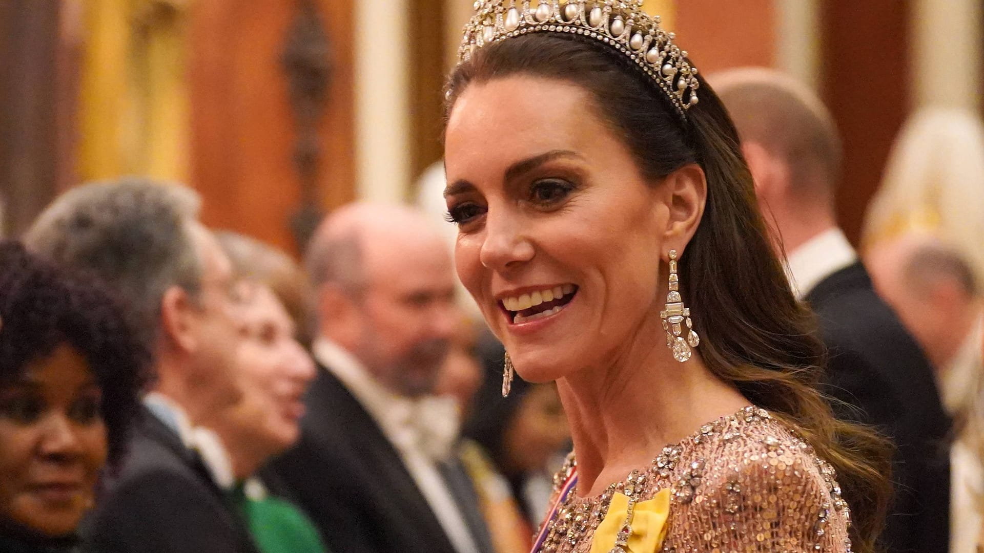 Prinzessin Kate: Sie zeigte sich beim Diplomaten-Empfang im Buckingham Palast. Prinzessin Kate: Sie zeigte sich beim Diplomaten-Empfang im Buckingham Palast.