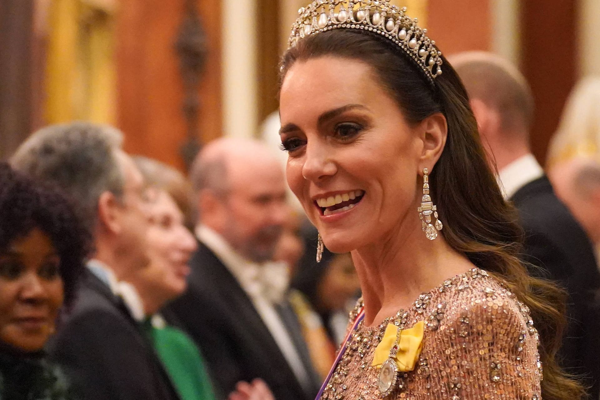 Prinzessin Kate: Sie zeigte sich beim Diplomaten-Empfang im Buckingham Palast.