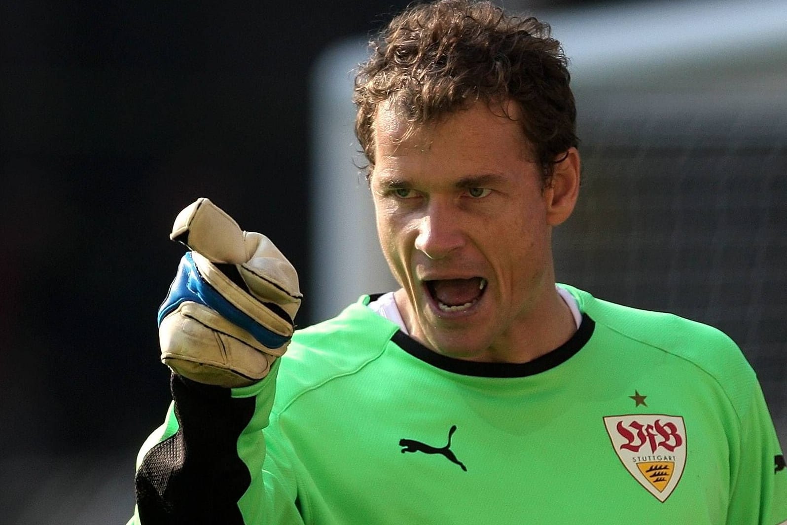 Jens Lehmann im Trikot des VfB Stuttgart (Archivbild): Der Ex-Nationalkeeper und sein Nachbar lagen jahrelang im Streit.