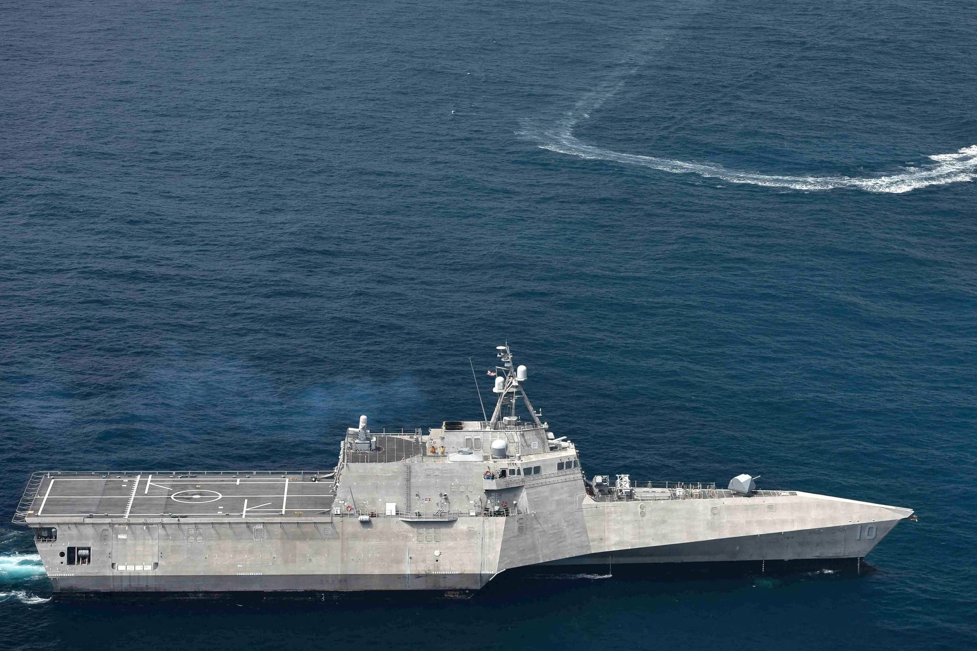 USS Gabrielle Giffords (Archivbild): Das amerikanische Kriegsschiff soll unerlaubt in chinesisches Hoheitsgewässer eingedrungen seien.